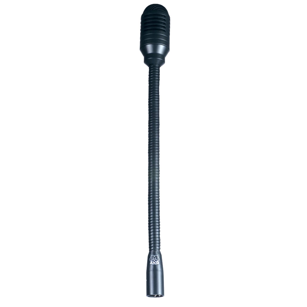 AKG 6000H51010 Pa/Paging Gooseneck Mic With Rugged, All-Metal Body. No Phantom Pwr. 3M