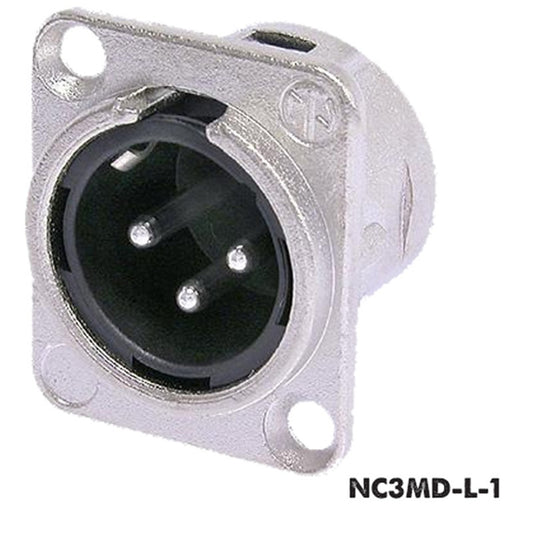 Neutrik NC3MPP Panel Mount Connector