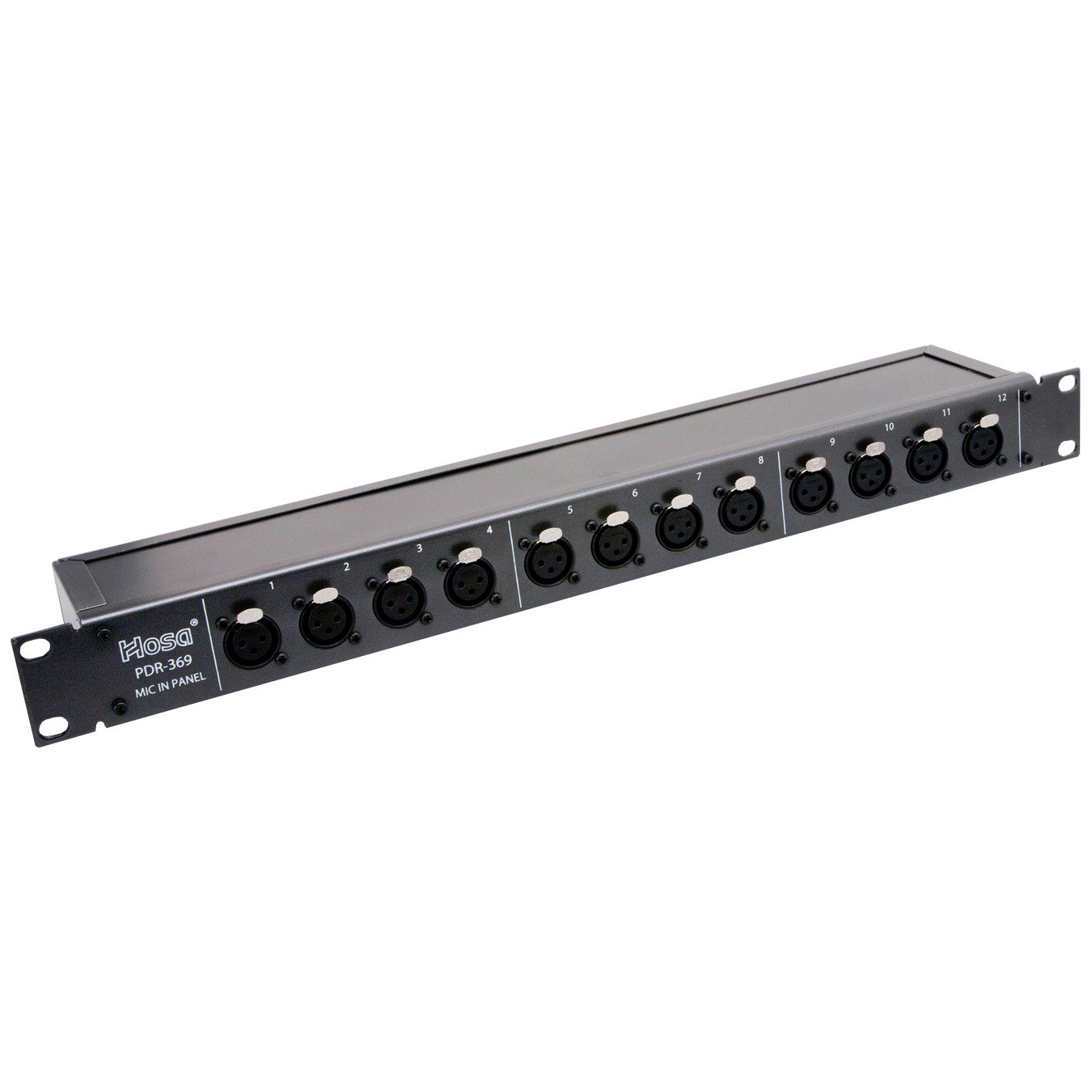 Hosa PDR-369 XLR3F to XLR3M Patchbay