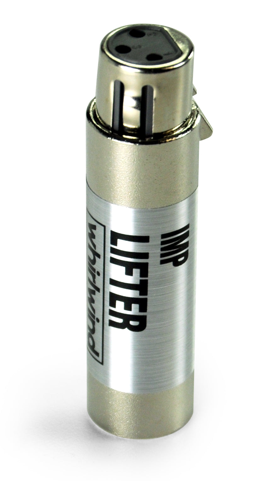 Whirlwind Lifter Inline XLR Barrel, Ground Lifter