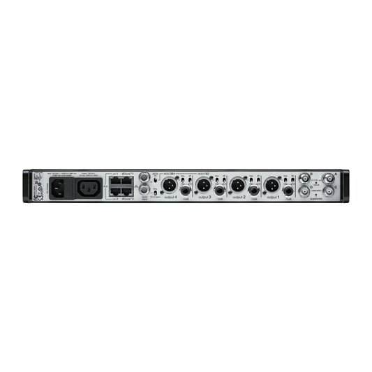 Shure AD4Q 4-Channel Axient Digital Wireless Receiver | Frequency: B (606-810 MHz), Accessories: US Power Supply
