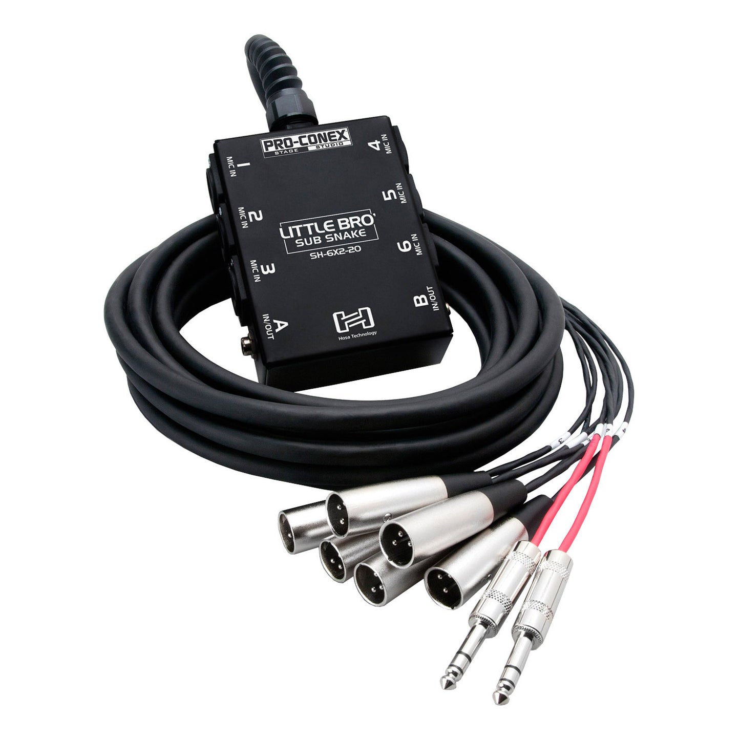 Hosa SH-6X2 Little Bro' Sub Snake