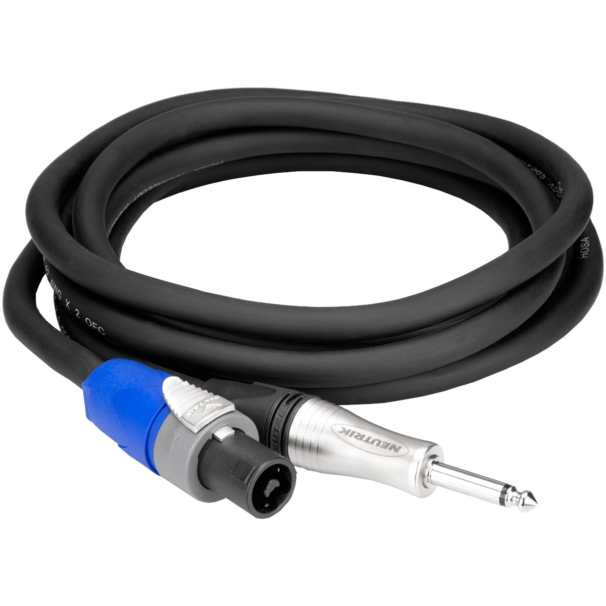 Hosa Edge Neutrik speakON to 1/4 TS Speaker Cable