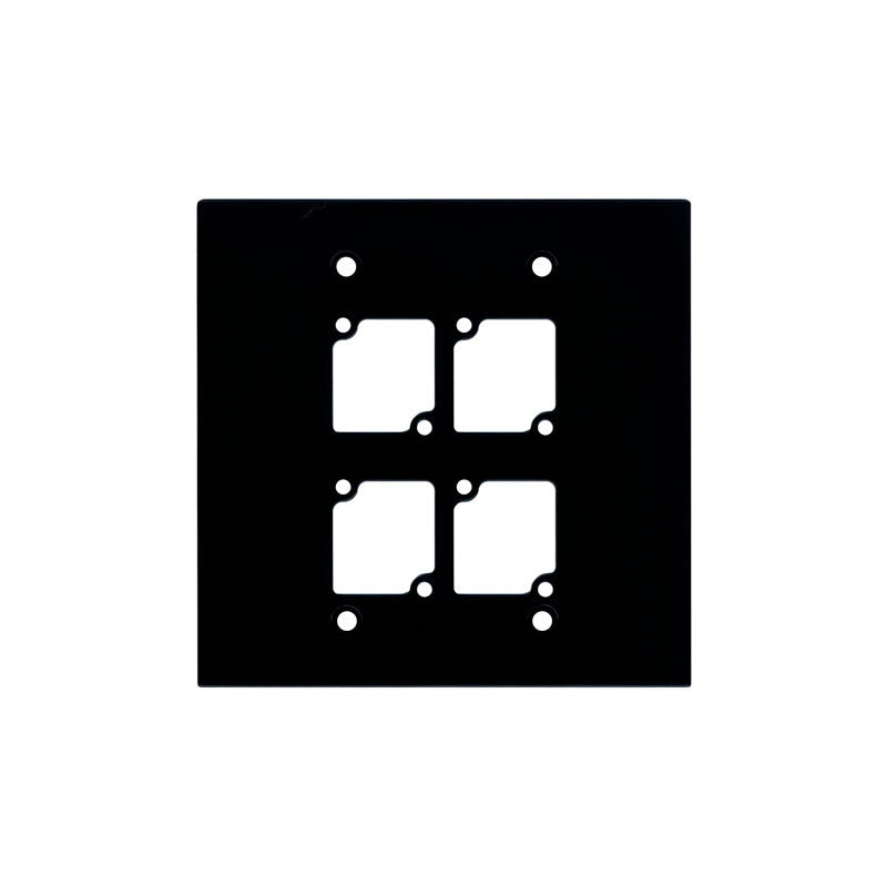 Ace Backstage WP-200 Series Double Gang Wall Panel For AV Installs | WP-204