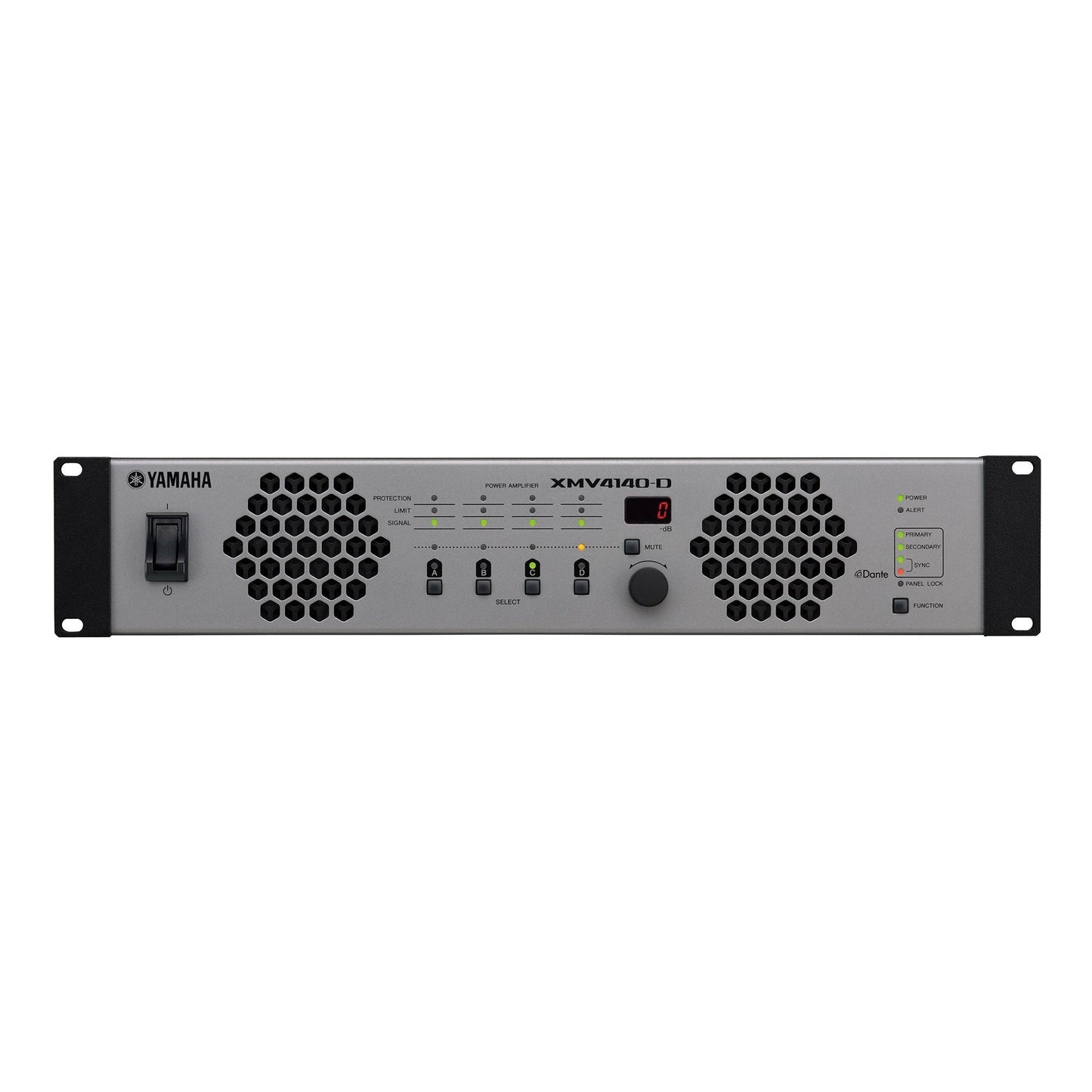 Yamaha XMV4140-D 4-Channel Dante Power Amplifier