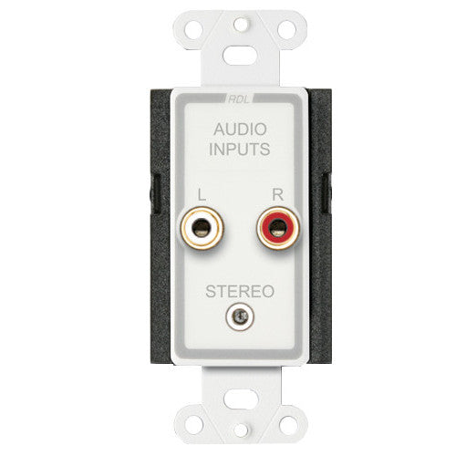 RDL DS-CIJ3 Consumer Mono Input Jacks