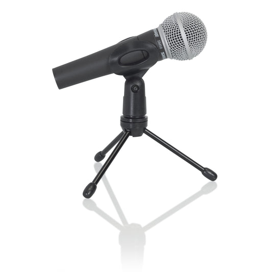 Gator GFW-MIC-0250 Wired Mic Mini Tripod Desktop Stand