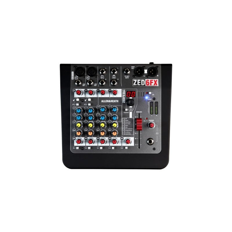 Allen & Heath ZED-6FX Compact Analog Mixer with FX
