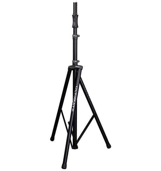 Ultimate Support TS-110B Lift-Assist Tripod Speaker Stand partially folded view