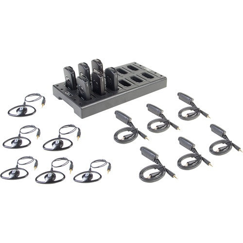 Listen Technologies Intelligent DSP Receiver Pack | IR | 6-Pack