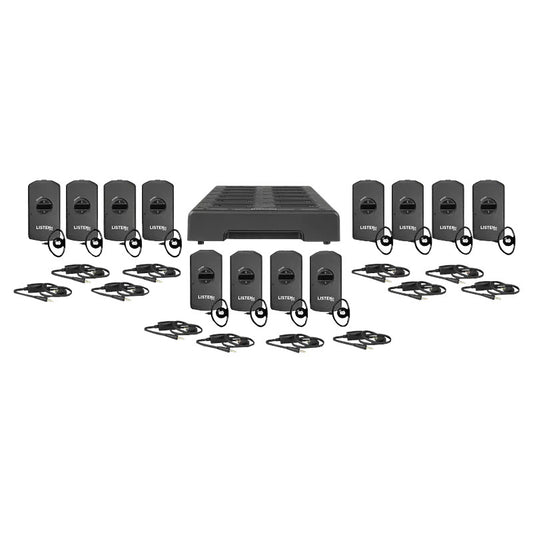 Listen Technologies LP-41-IR-01 Intelligent DSP IR Receiver (12-Pack)