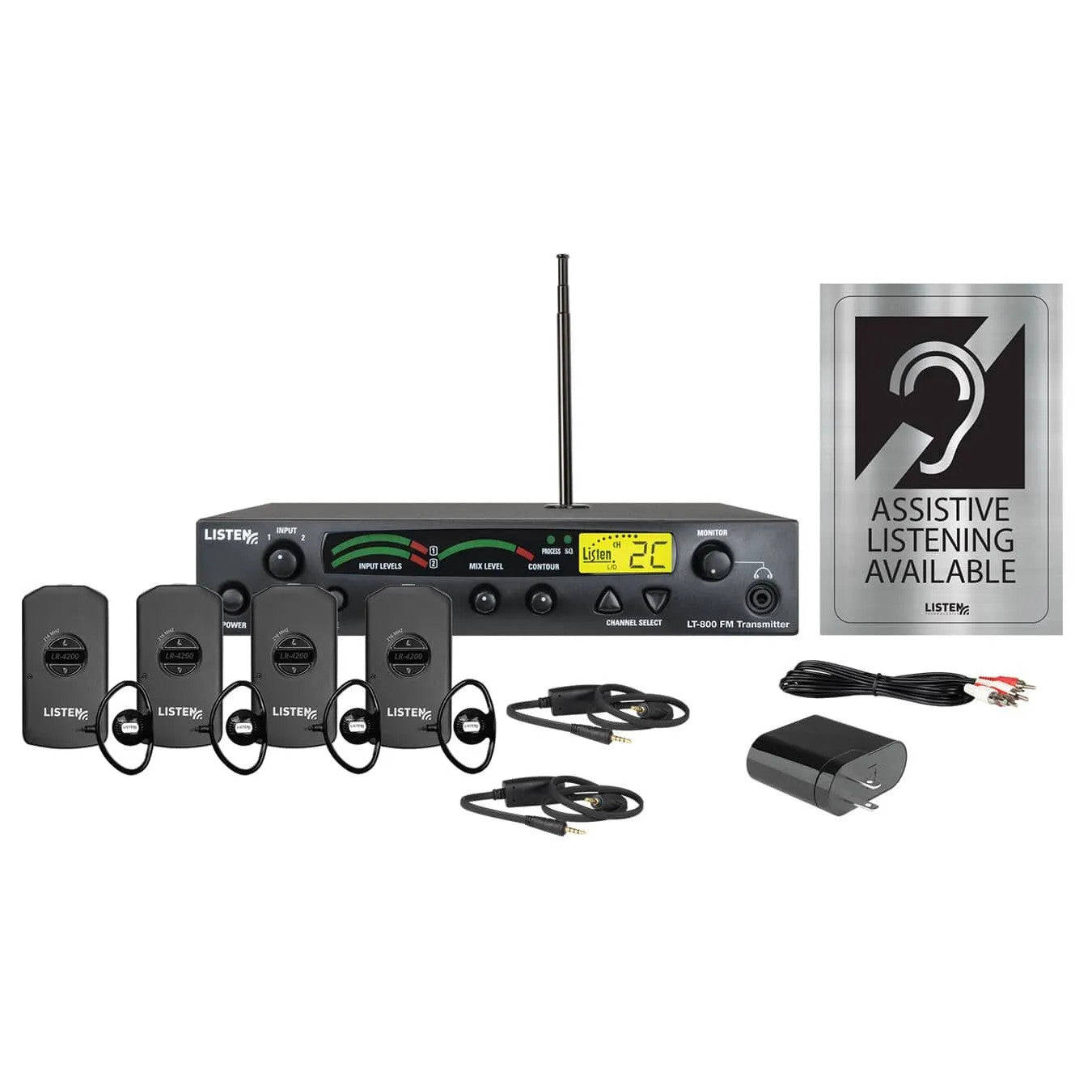 Listen Technologies LS-53-216 iDSP Stationary RF System