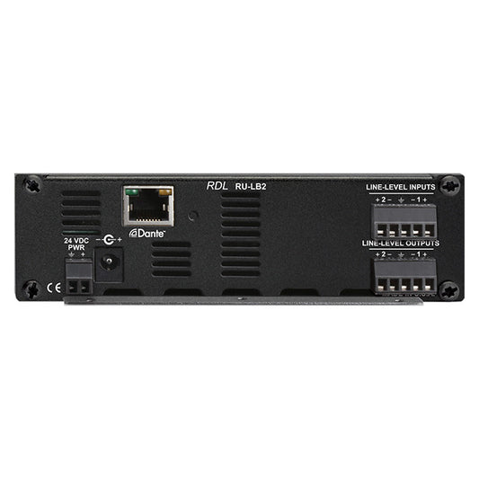 RDL RU-LB2 Line-Level Bi-Directional Network Interface back