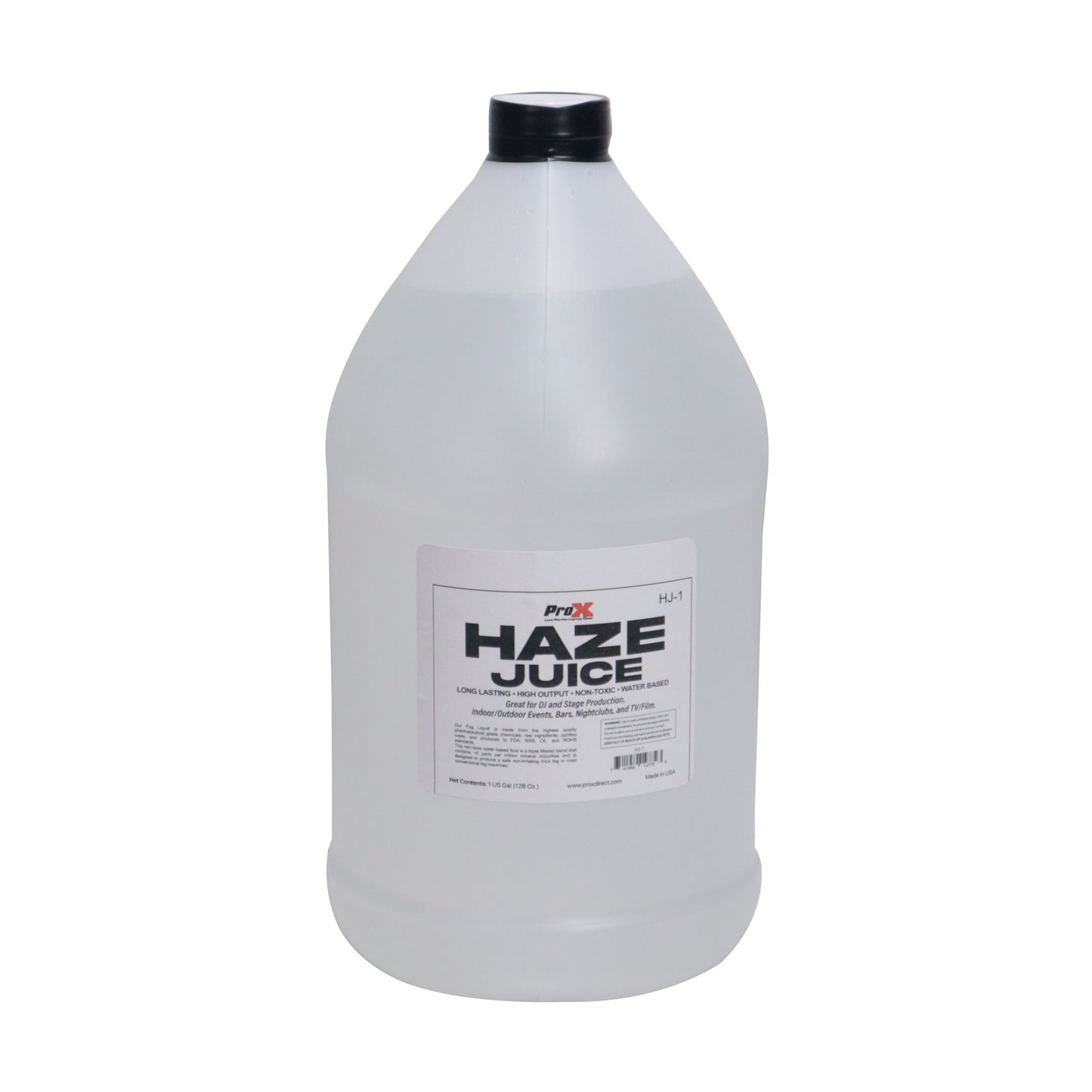 ProX HJ-1 Water Based Haze Machine Liquid Replacement