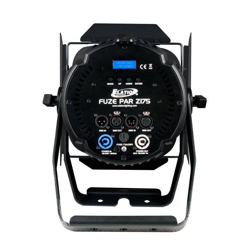 Elation Fuze Par Z175 RGBW COB LED Par back