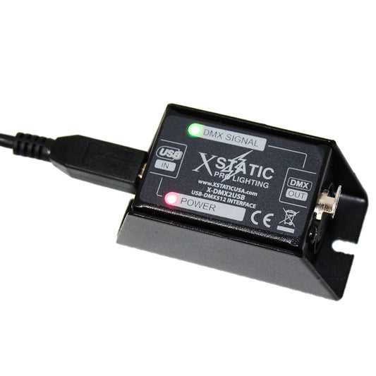ProX X-DMX2USB USB to DMX 512 Converter Interface FTDI-232