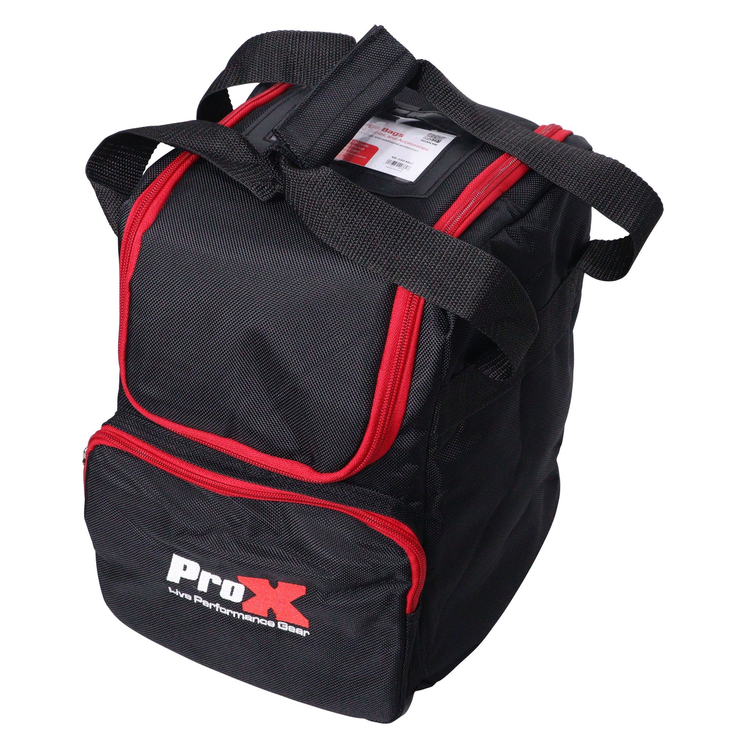 ProX Padded Accessory Bag Nylon Utility Bag for AV Gear | 11.25 inL x 9.25 inW x 8.75 inH