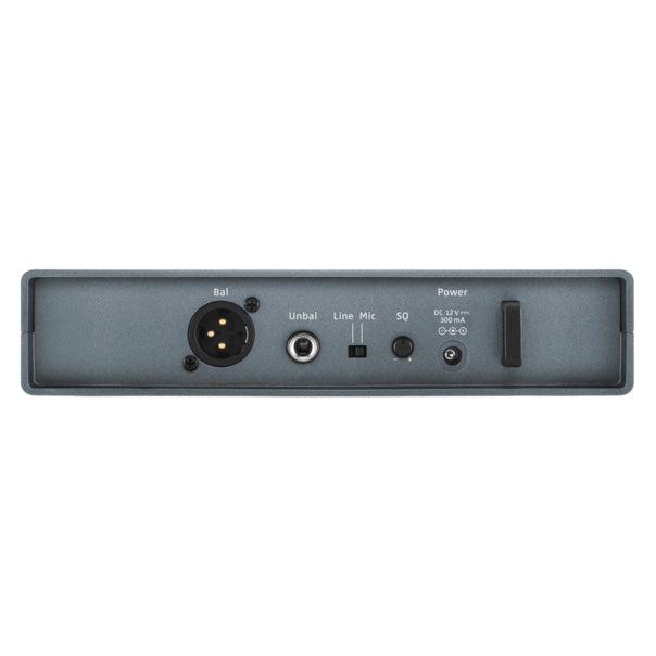 Sennheiser XSW 1-825 Wireless Handheld Microphone System receiver back