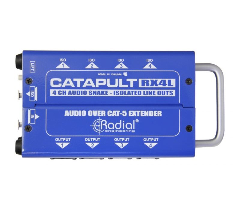 Radial Catapult RX4L 4 Channel Audio Snake