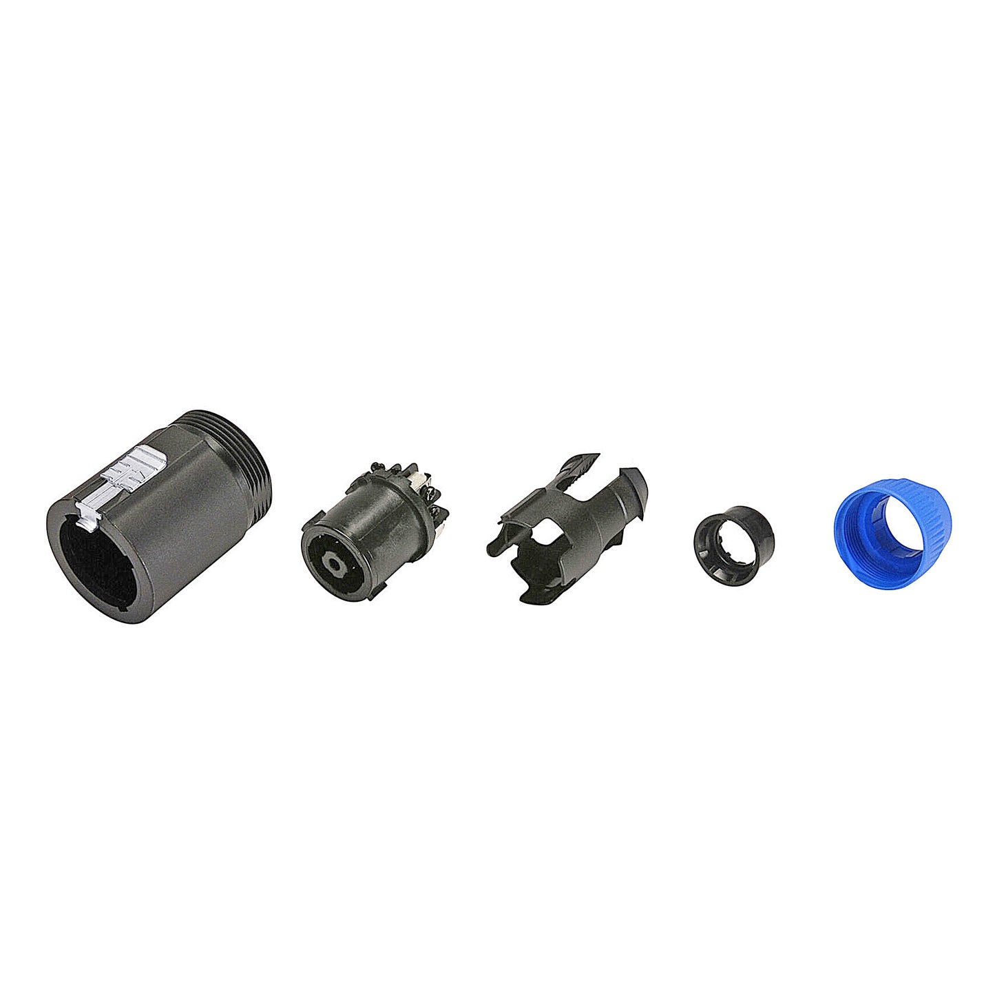 ProX speakON Cable Connectors Locking Speaker Cable Connector | 8 Pole | Male