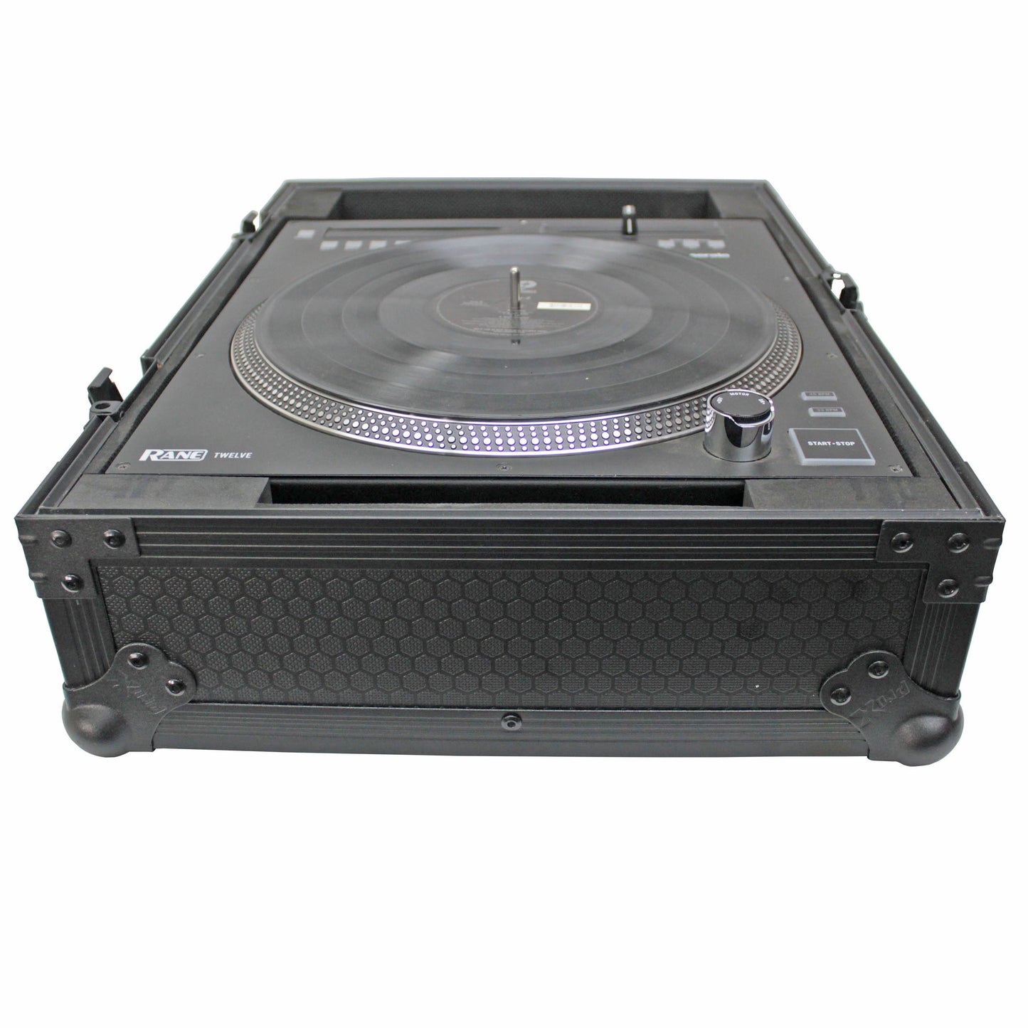 ProX Flight Case for Rane 12 DJ Control System ATA Road Case | Black on Black