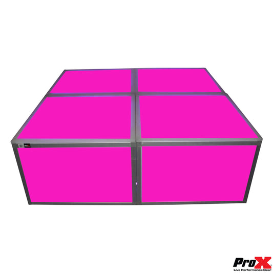 ProX XSA-2X2-24 Lumo Stage Acrylic Cube Platform Light Box