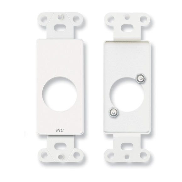 RDL D-D1 Single plate for standard and specialty connectors