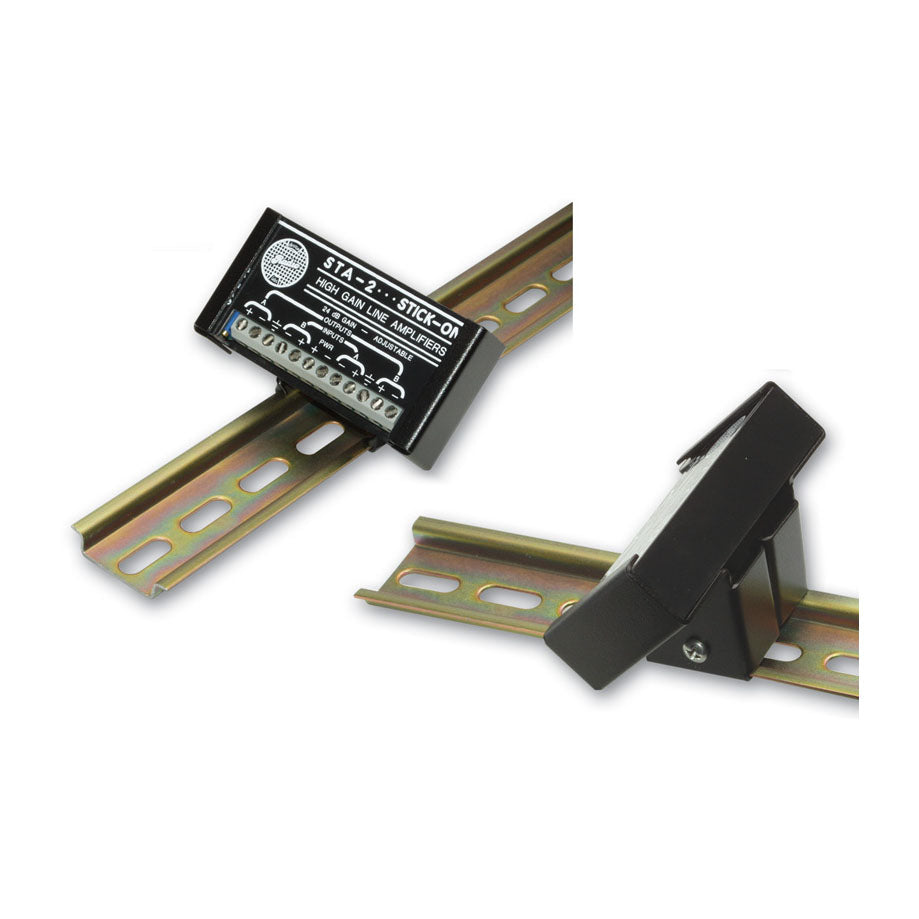 RDL DRA-35S STICK-ON DIN Rail Adapter - 1 module