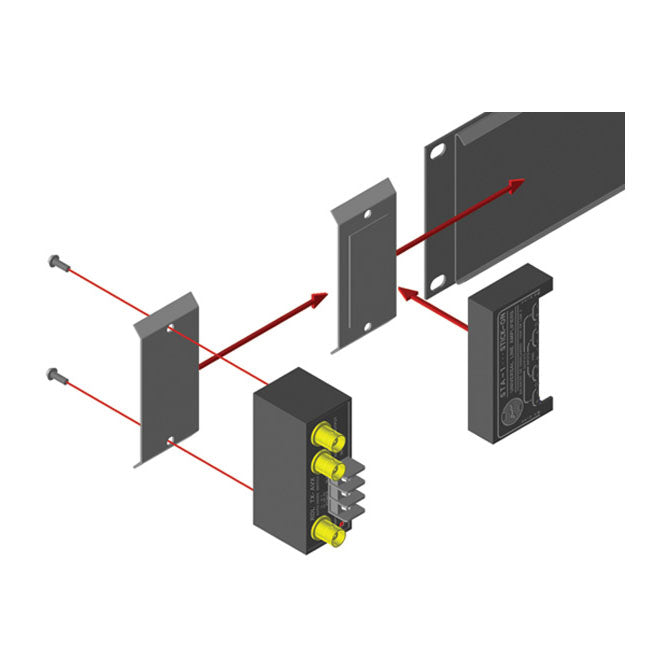 RDL MB-3 Kit to Mount ST, TX Series Modules on FP Panel