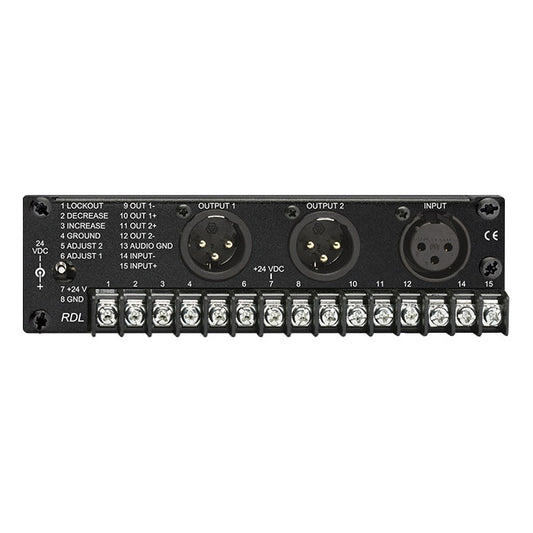 RDL RU-ADL2 Professional Audio Delay back