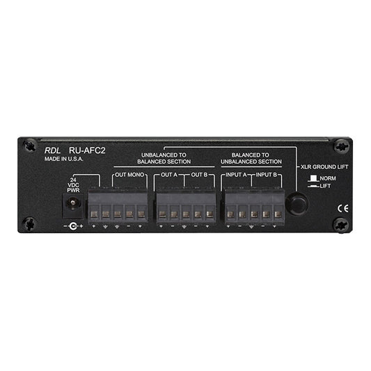 RDL RU-AFC2 Audio Format Converter back