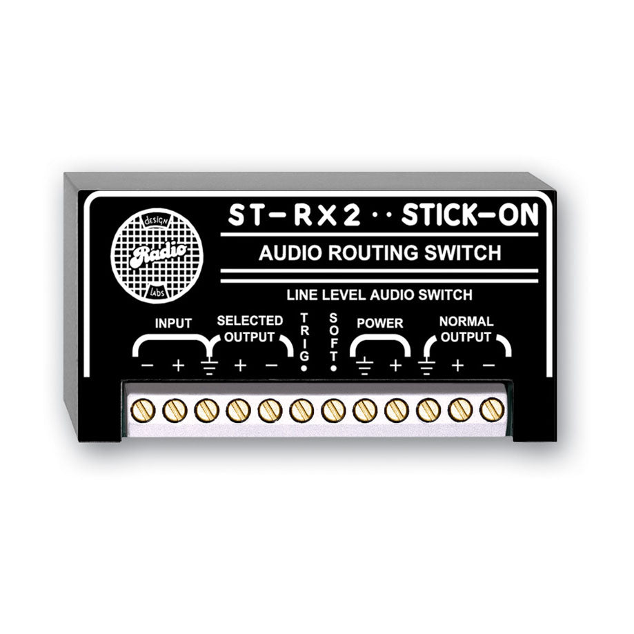 RDL ST-RX2 Audio Routing Switcher - 1x2