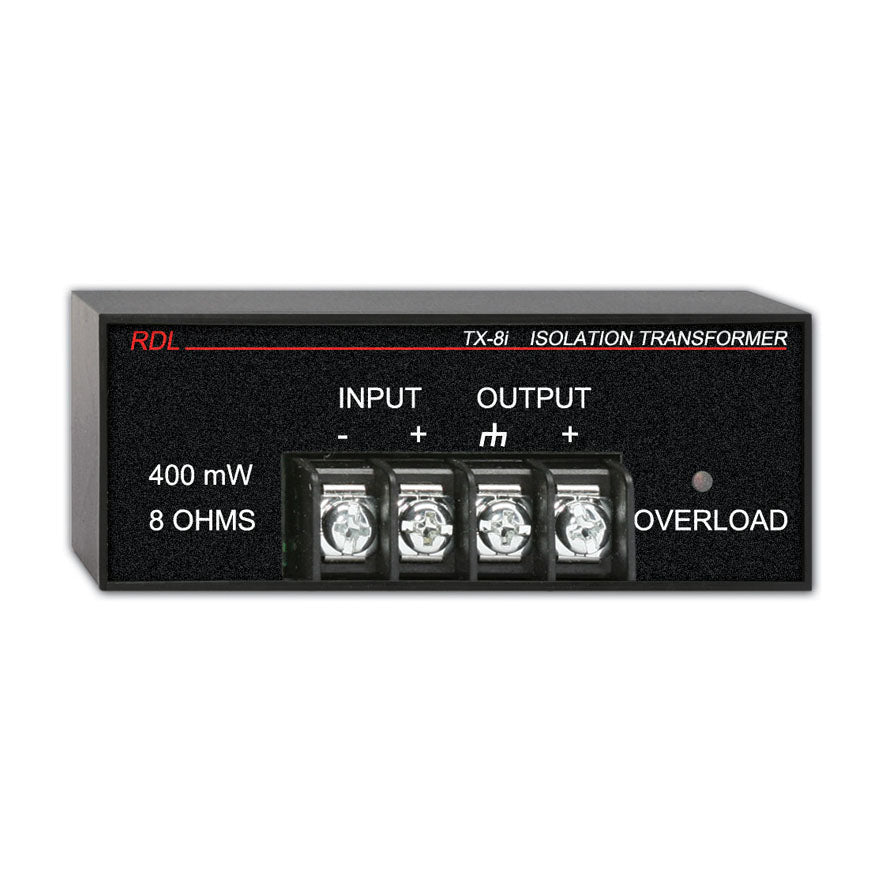 RDL TX-8i Headphone Isolation Transformer