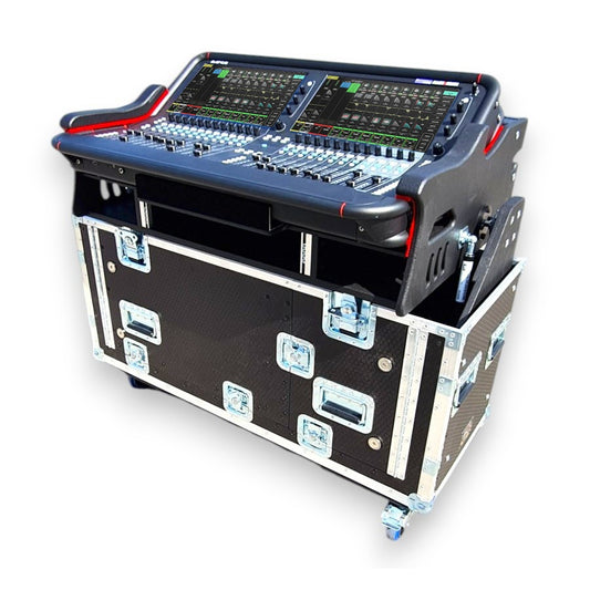 ProX Flip-Ready Hydraulic Console Case For Digital Audio Consoles | Allen & Heath AVANTIS | Fixed