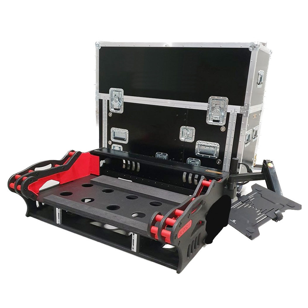 ProX Flip-Ready Hydraulic Console Case For Digital Audio Consoles | Allen & Heath AVANTIS | Detachable