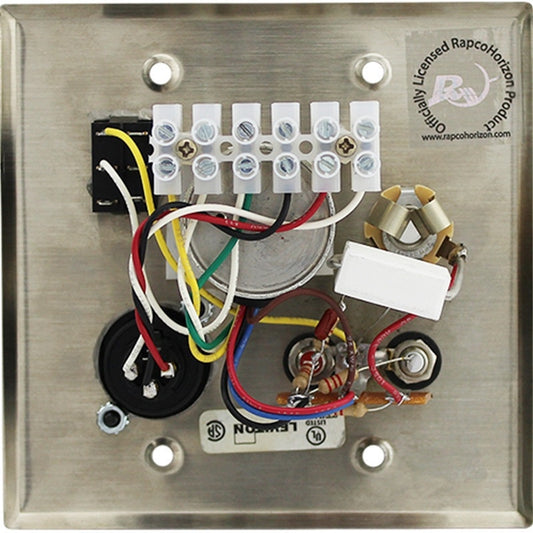 ProCo Sound A/V Interface Wallplate | Passive Volume | Stainless Steel