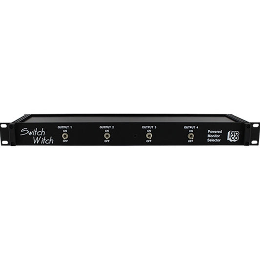 ProCo Sound SWITCH_WITCH Stereo Speaker Selector for Monitors