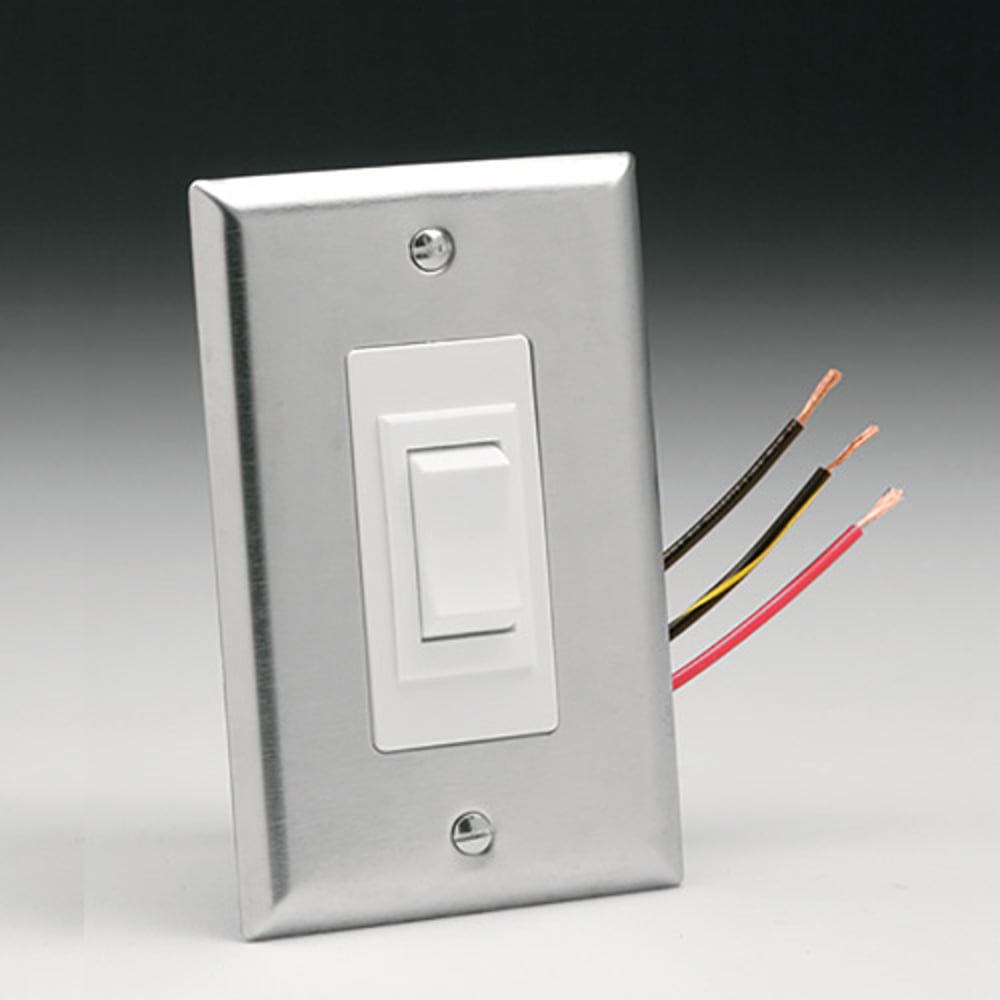 Da-Lite 80575 SWITCH ASSY, WALL RPL110V WHITE
