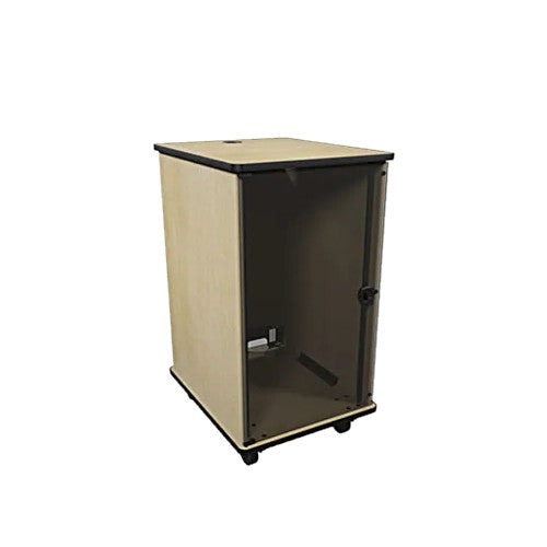 Middle Atlantic MFR Series Mobile Furniture Rack Cherry 12RU