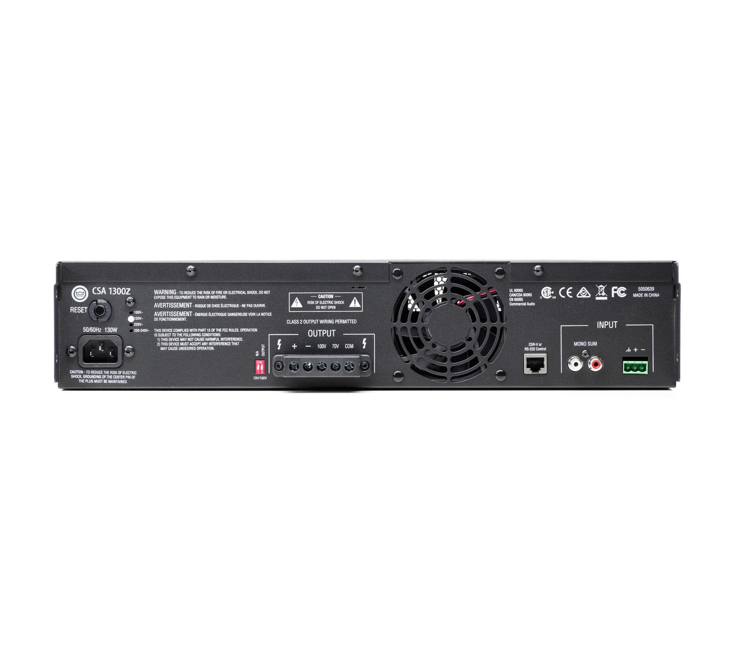 JBL CSA 1300Z Commercial Amplifier