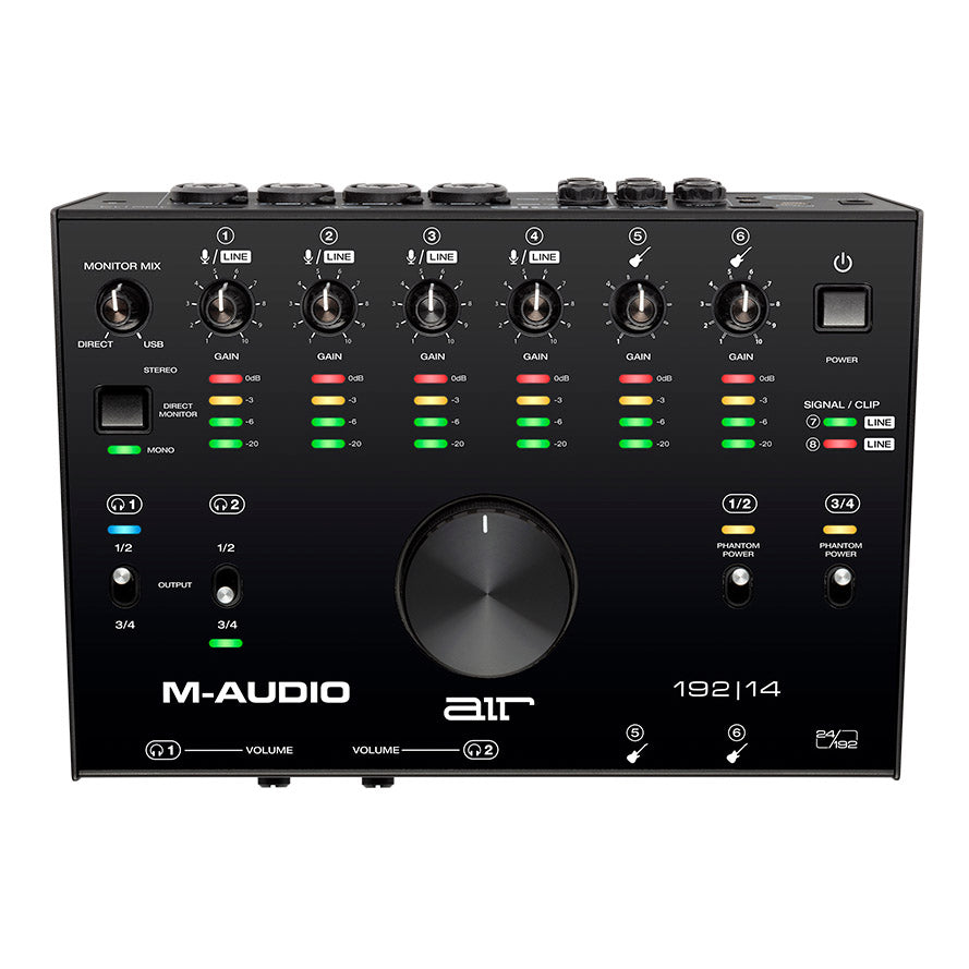 M-Audio AIR192X14 8-In/4-Out 24/192 USB Audio Interface