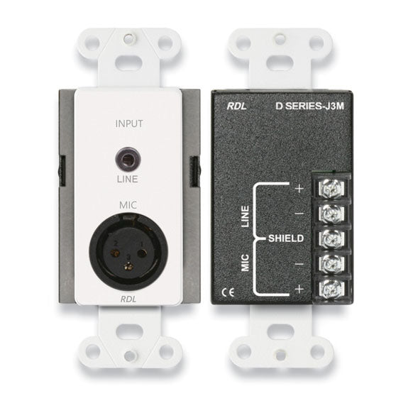 RDL D-J3M Mic/Line Input Assembly
