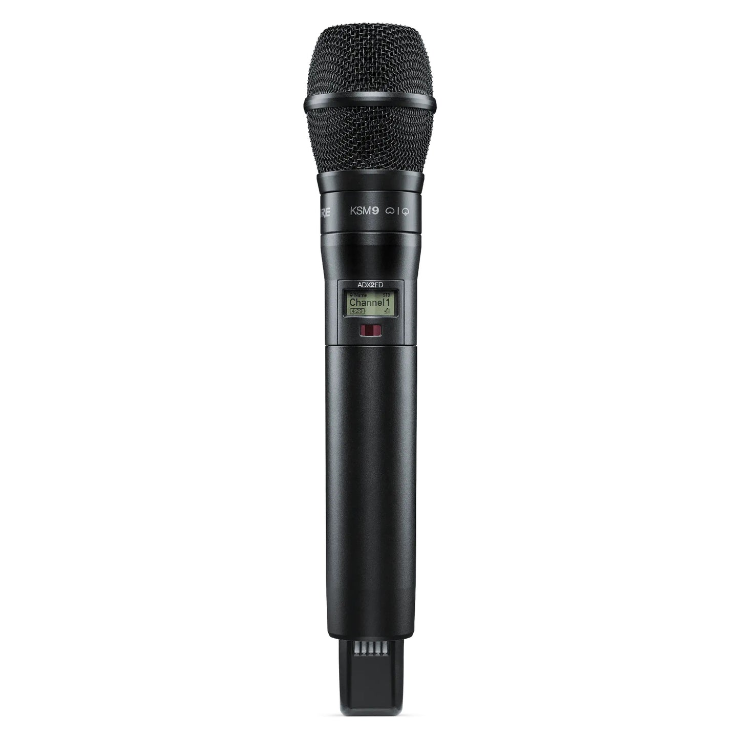 Shure ADX2FD/K9 Axient Digital Wireless Handheld Microphone Transmitter, Frequency: G57 (470-608 MHz) | Color: Black
