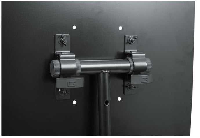 Gator Frameworks GFW-UTL-MEDIATRAY1 Compact Adjustable Media Tray Stand lifestyle