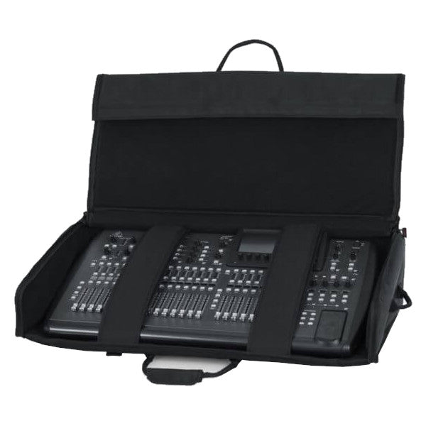 Gator G-MIXERBAG-3621 Padded Nylon Mixer Bag interior with mixer