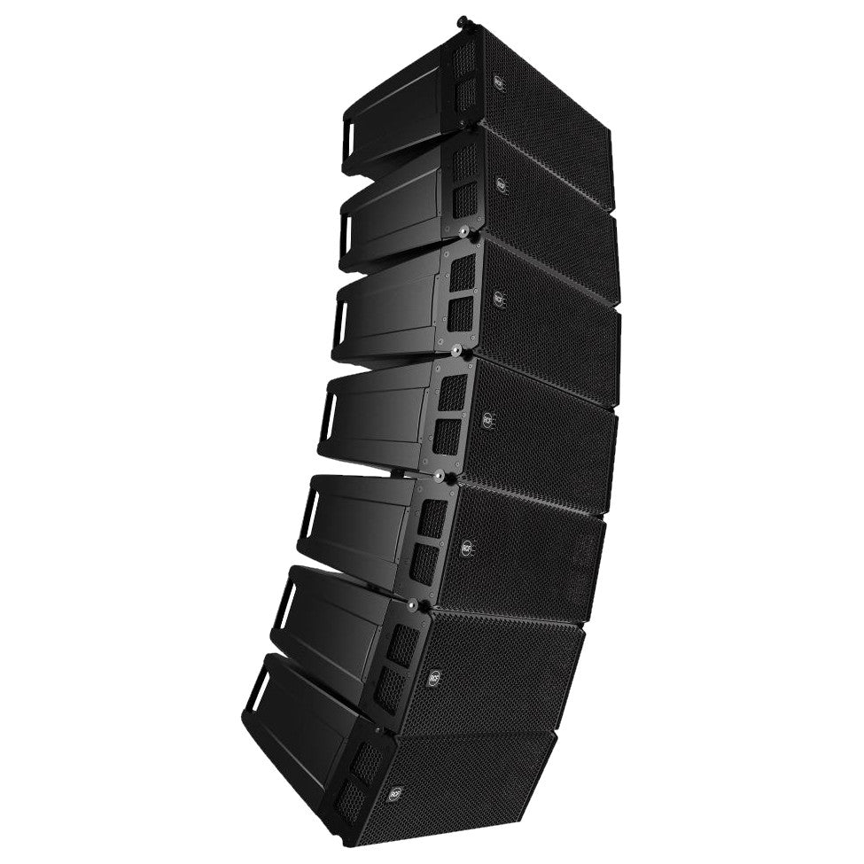 RCF HDL 6-A Active Line Array Speaker lifestyle arrayed