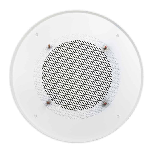 Lowell Round Screw Mount Speaker Grille for Ceiling Install | 8" | CS-8H