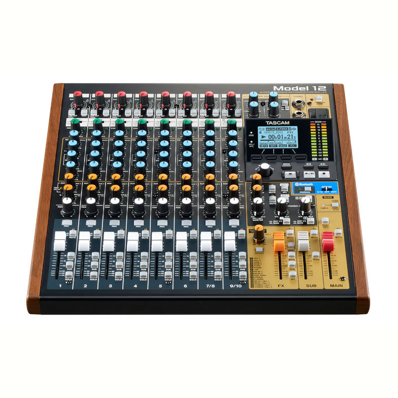 TASCAM Model 12 12-Channel Compact Recording Mixer – SoundPro