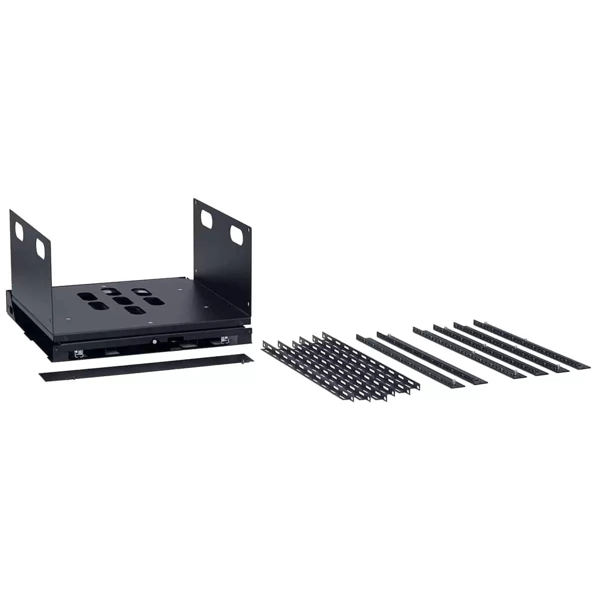 Lowell LPTR2 Pull & Turn AV Rack Built-In Cabinet Rack | 10U