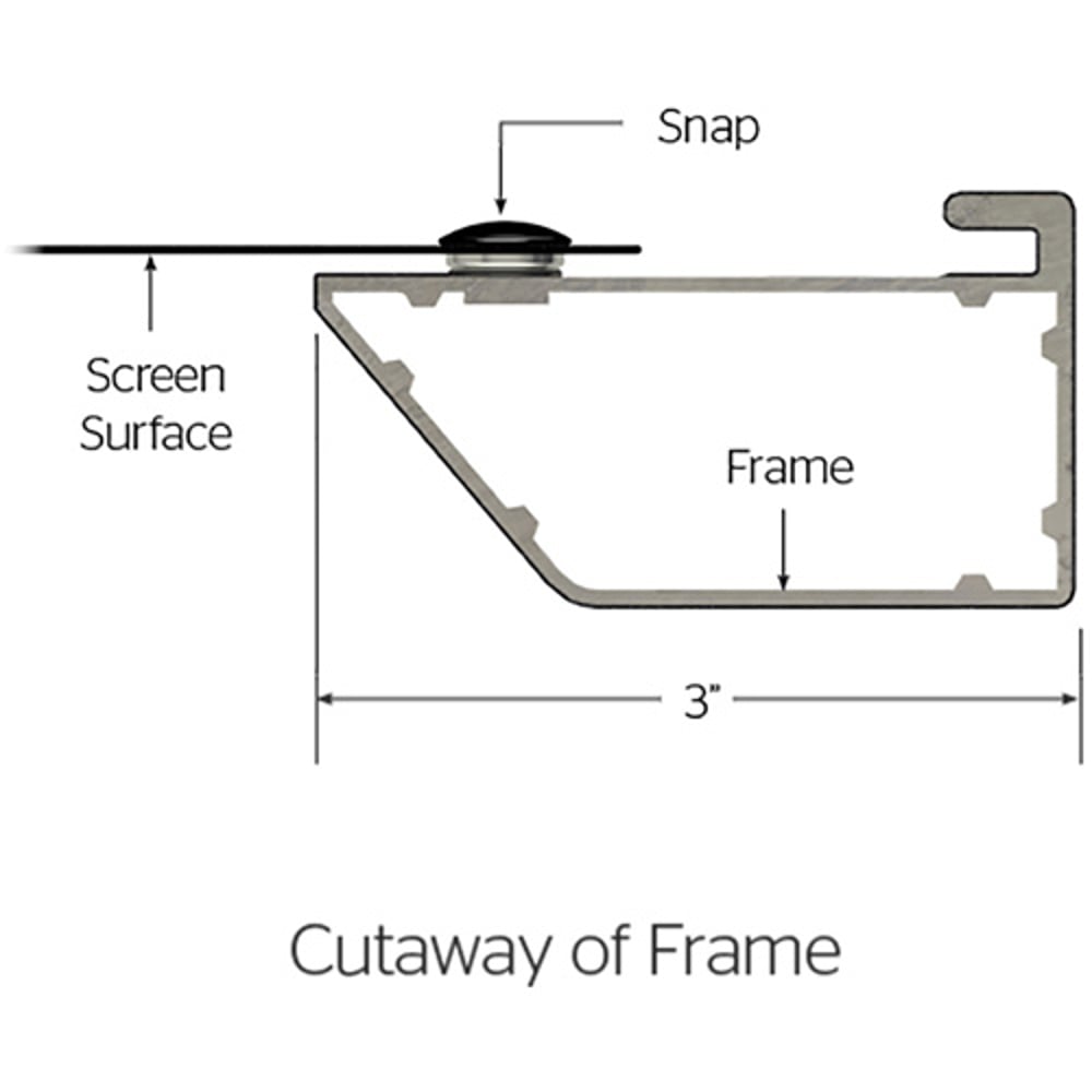 Da-Lite 87157V Cinema Contour, Dm 106D 52X92